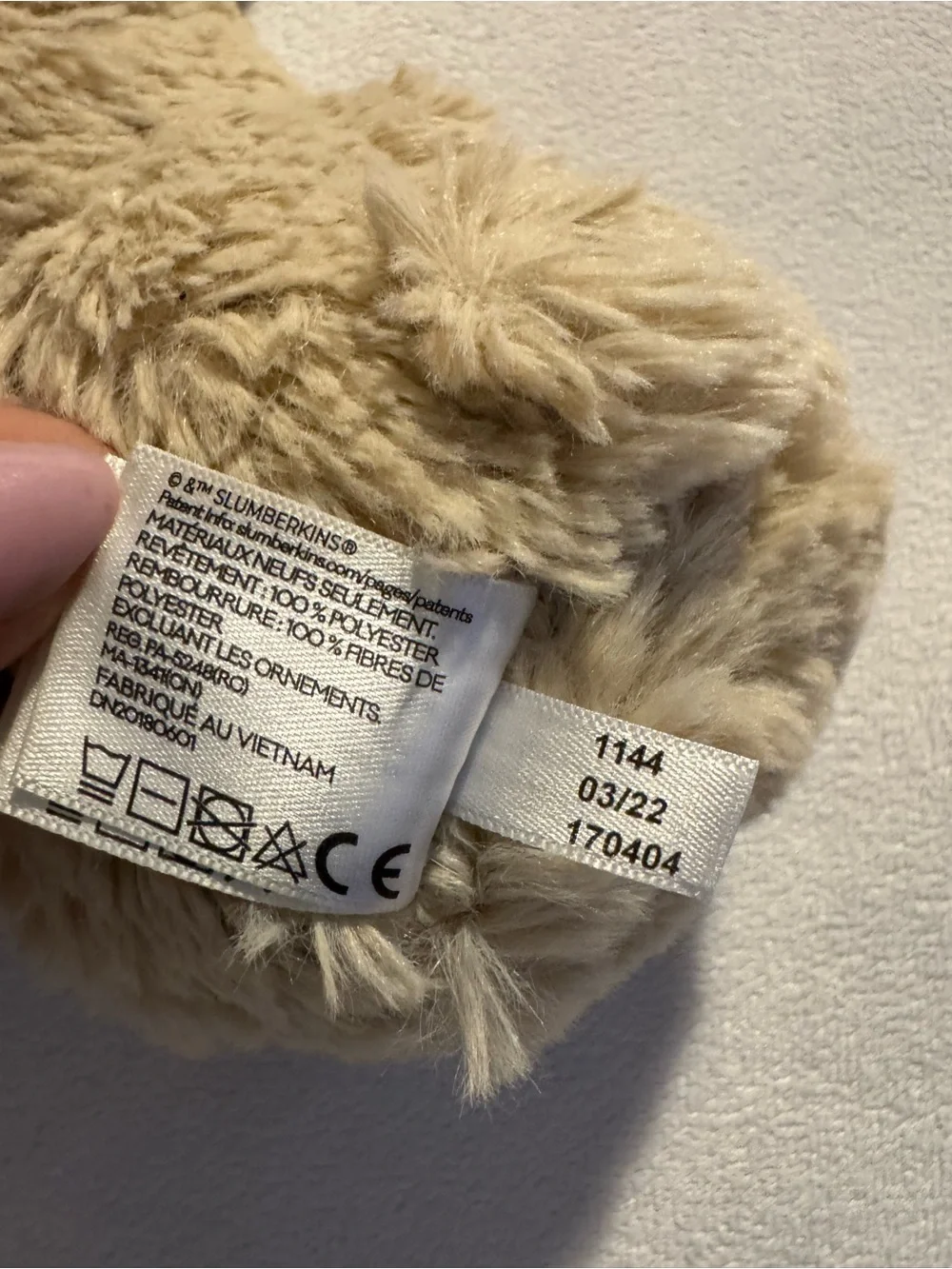 Slumberkins ultra soft